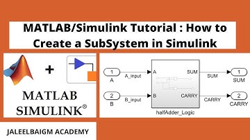 How to Create a SubSystem in MATLAB/SIMULINK || SubSystem || Example step by step.