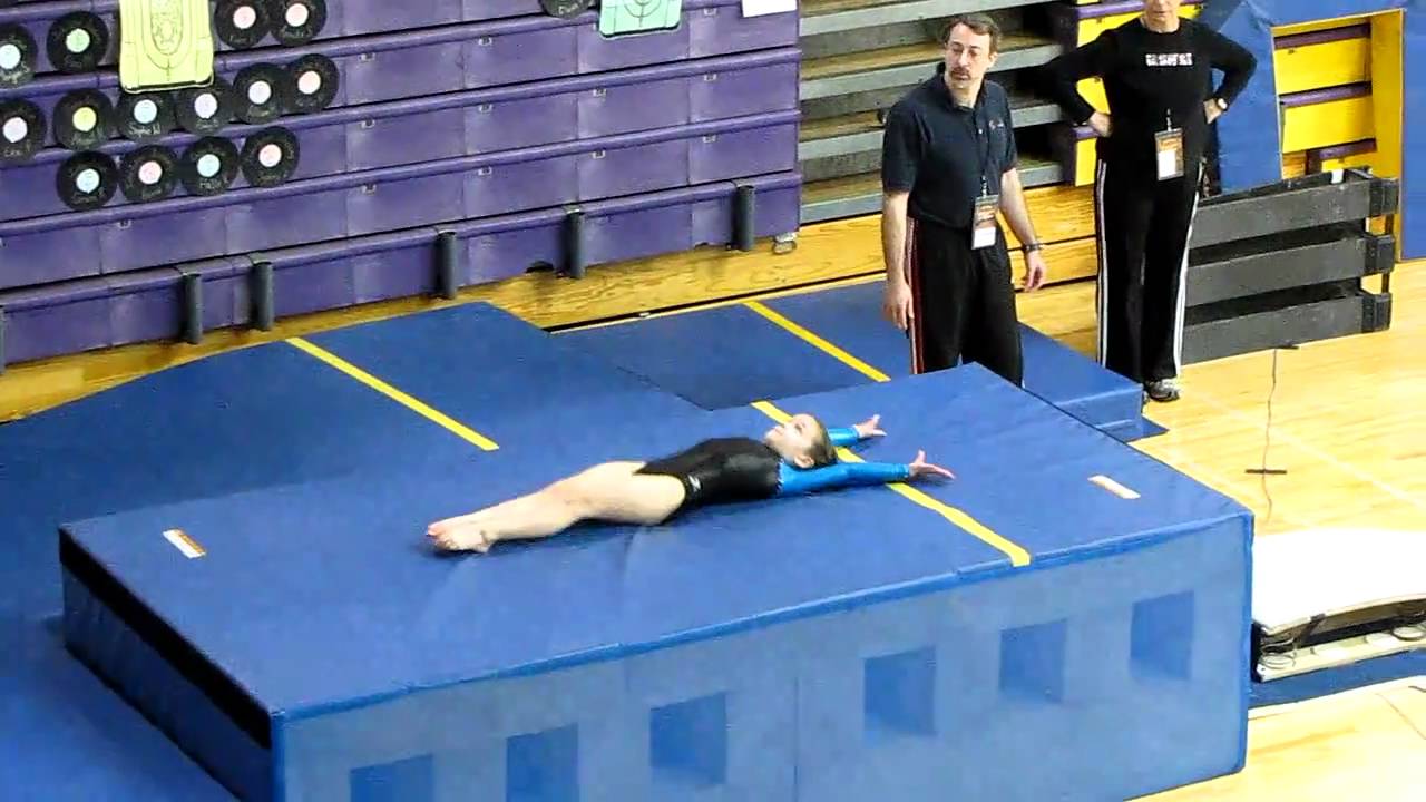 Chelsea Jones' Winning Indiana USAG North State Championship Vault II