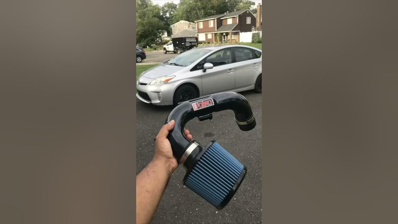 GEN 3 PRIUS INTAKE SOUND BEFORE & AFTER PERFORMANCE INJEN INTAKE YouTube