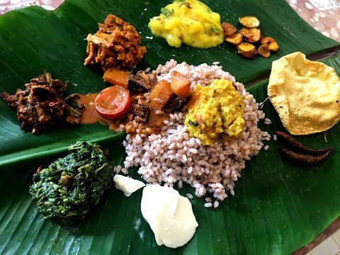 full-vegetarian-meal-on-banana-leaf-recipe-in-sri-lankan-style