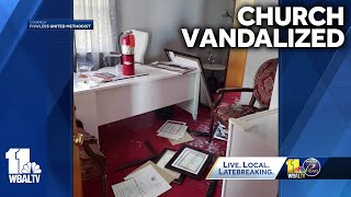 Church in Annapolis vandalized, left with $100K in damages