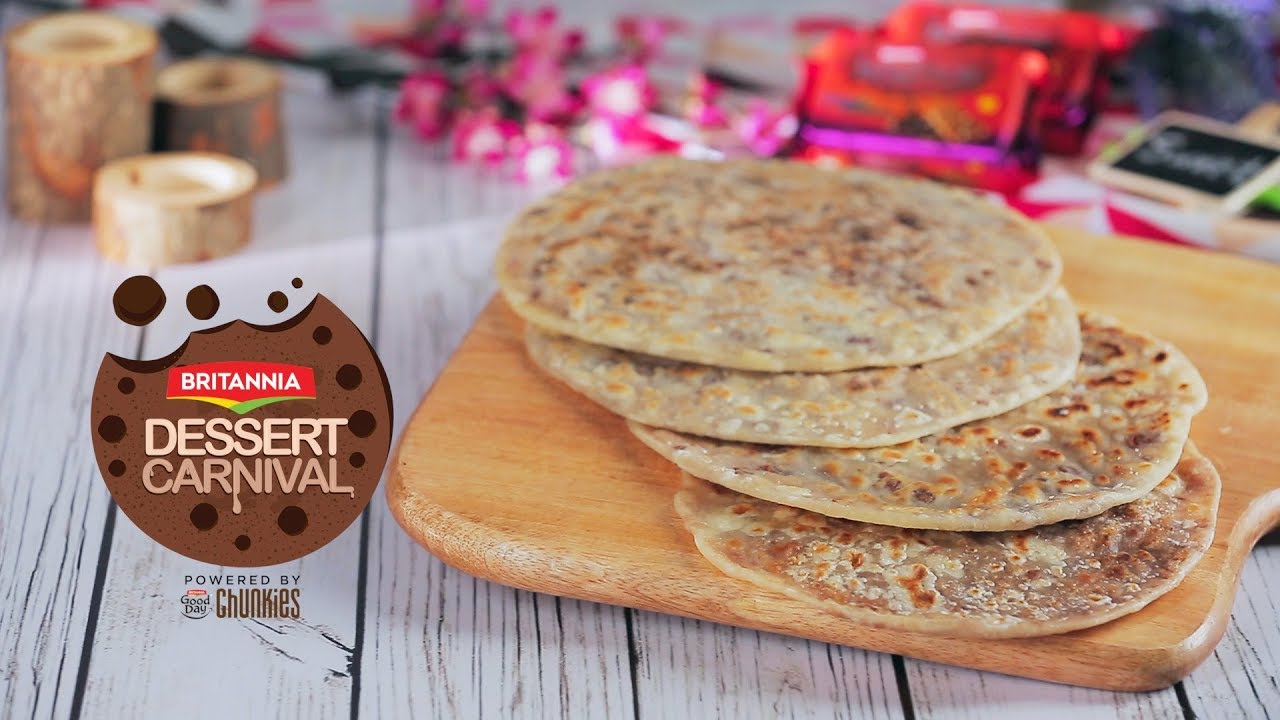 Puran Poli Recipe | Britannia Bourbon Biscuit Pooran Poli Recipe | Maharashtrian Puran Poli Recipe | India Food Network