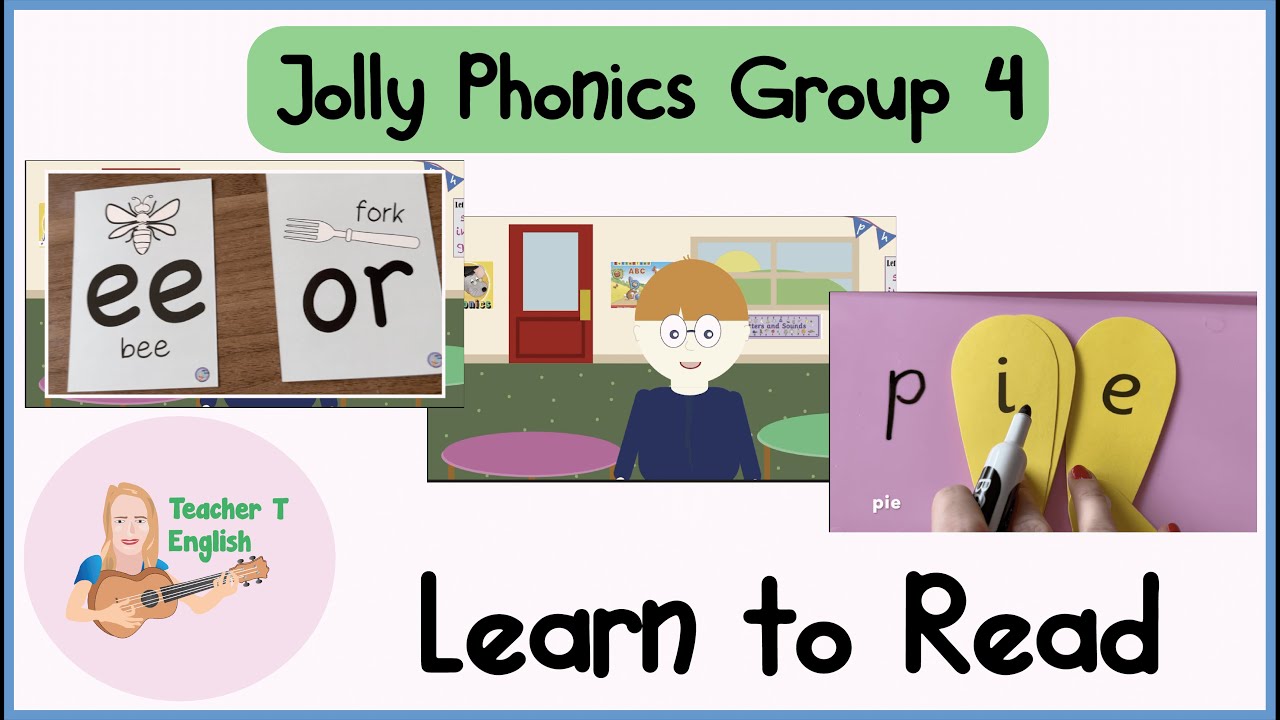 jolly phonics group 4 learn to read series sam s reading class letter sounds ai j oa i ee or youtube