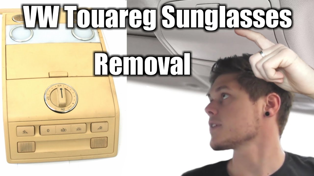 How to Remove the Sunglasses Holder? | VW Touareg