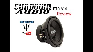 Sundown E10 V4 subwoofer review hifi vector best budget sundown subs