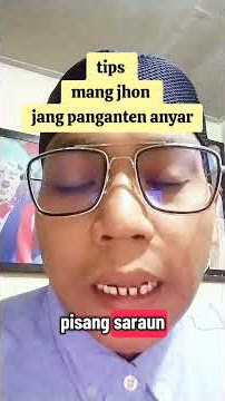tips panganten anyar #tips #pamanjhon #sunda