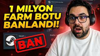 Cs2 Büyük Temi̇zli̇k Farm Botlar Banlandi 1 Mi̇lyon Hesap