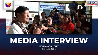 Media Interview in Koronadal City 5/24/2024
