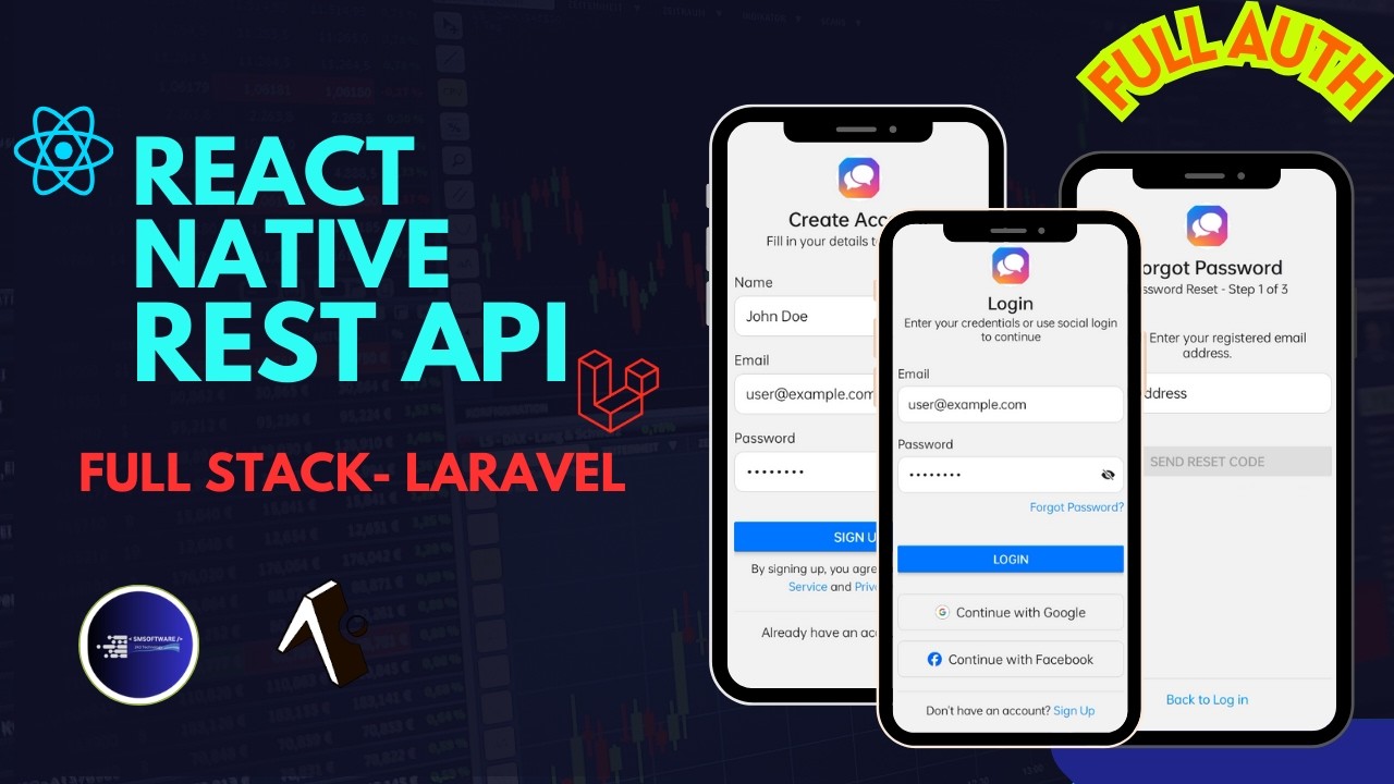 React Native Authentication with Laravel REST API | Expo Dev Client & Zustand