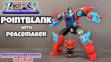Transformers Legacy POINTBLANK & PEACEMAKER Review
