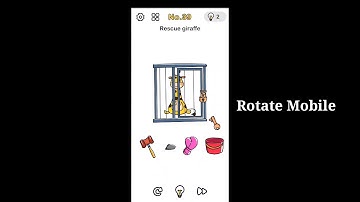 Brain Out Level 39 Rescue giraffe #brainout