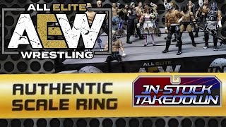 𝙄𝙣-𝙎𝙩𝙤𝙘𝙠 𝙏𝙖𝙠𝙚𝙙𝙤𝙬𝙣: AEW Authentic Scale Ring
