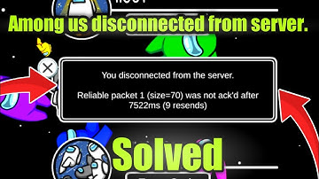 Among us disconnected from server | Among us server problem | Among us server issues | server.