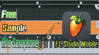 แจก Sample เสียง Sax(.dwp) FL Studio Mobile