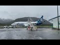 Alaska Airlines 737-700 Milk Run in Southeast Alaska (4K)