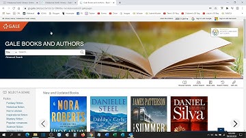 OPL - Gale Pages - Books and Authors