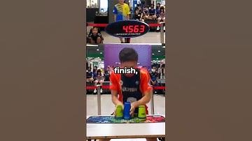 Cup Stacking World Record Gone Wrong…