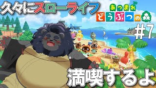 【あつ森】 昼活！無人島ぐ～たらライフ  【ケモノVtuber】#あつまれどうぶつの森