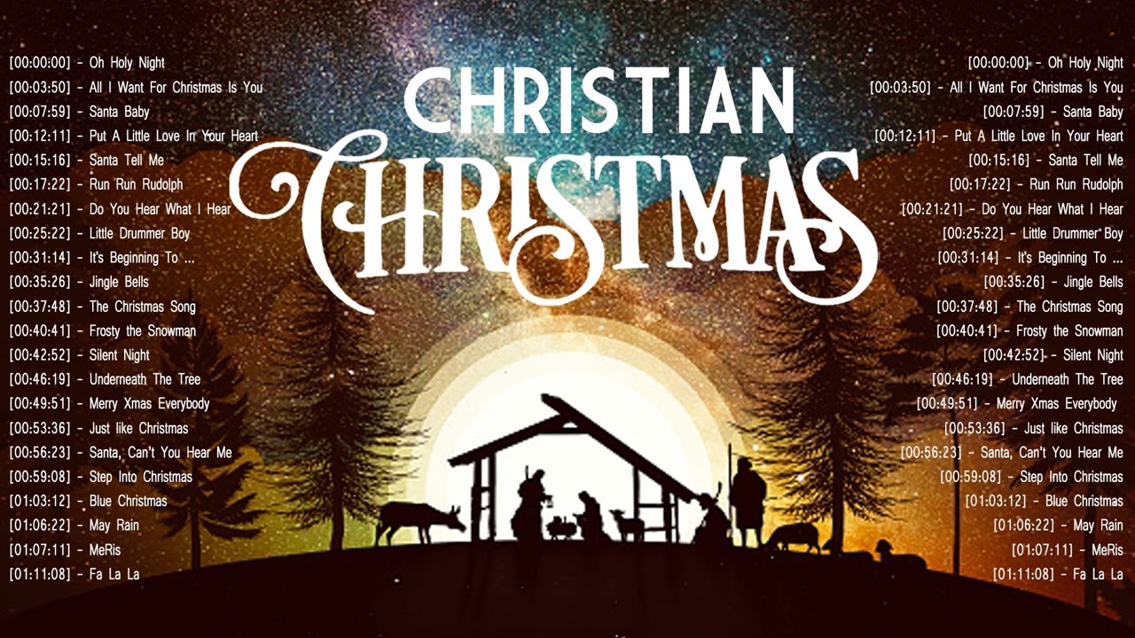 Beautiful Christian Christmas Songs 2023 Collection - Greatest Praise and Worship Songs Medley