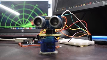 DIY RADAR WITH ULTRASONIC SENSOR AND ARDUINO!