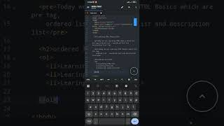 HTML Lists Explained 📱💻 | pre, Ordered, Unordered & Description Lists