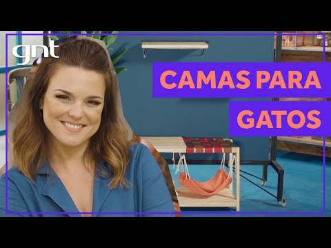 Vídeo: Camas Para Gatos "faça Você Mesmo"