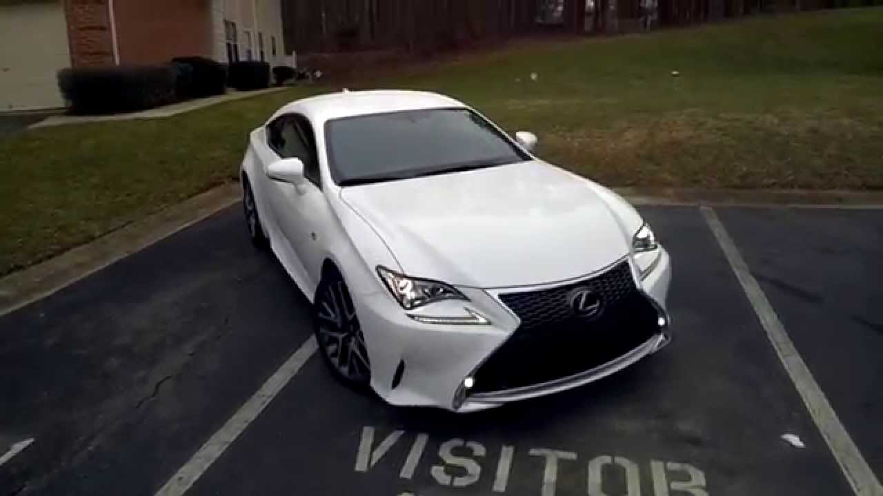 Best Detailed Walkaround 2015 Lexus RC350 2 Door Coupe - YouTube