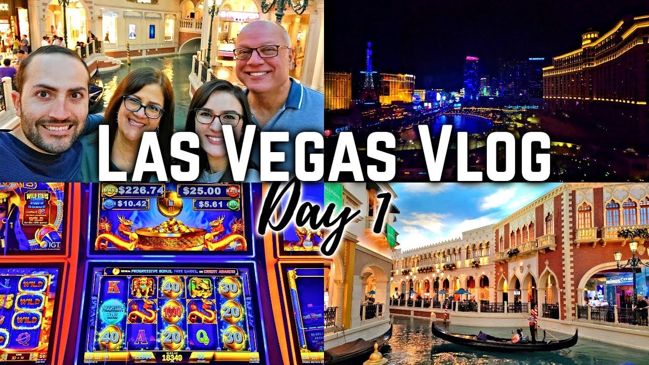 CAESARS PALACE ROOM TOUR, GONDOLAS IN VENICE & WINNING BIG! Las Vegas
