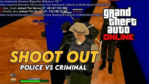 Police vs Criminal | Nostalgic Town Roleplay (Gta Samp)