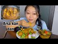 Arsa tui tawk a kan dan zawngtah mu bai tawkpui eating mukbang asmr mizo mukbang