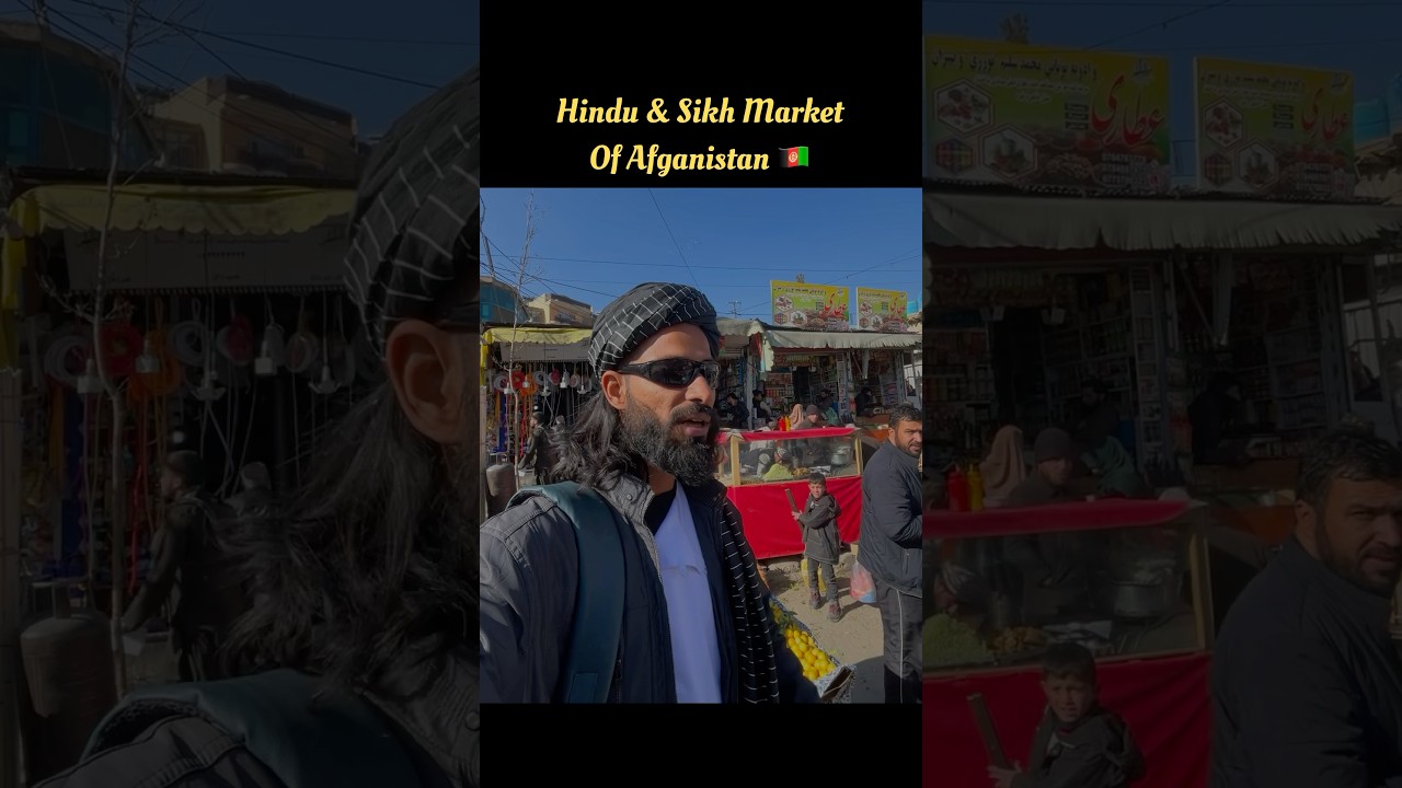 Hindu Market Of Afganistan 