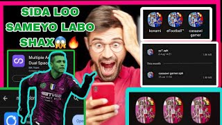 application ugu fican lagu sameyo labo shax efootball  the best application to make two charts screenshot 5