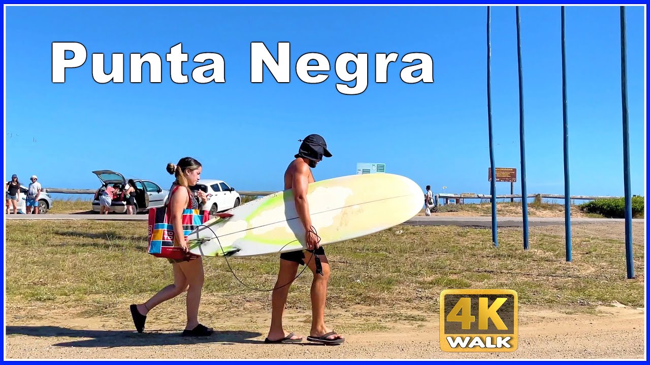 【4K】WALK Punta Negra Maldonado URUGUAY 4k video travel vlog