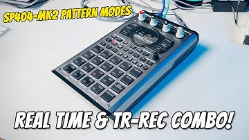 Making LIFE EASIER in the SP404-MK2 Pattern area (Real-time and TR-REC combo 💪)