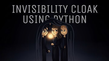INVISIBLE CLOAK using #python & #opencv