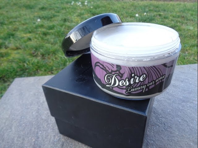 Waxing with Auto Finesse Desire - YouTube