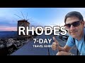 Rhodes greece travel guide how to max out your vacation in 7 days