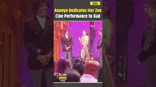 Zee Cine Awards Ananya Panday Lights Up The Stage At Awards Show