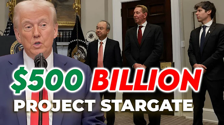 Trump announces Stargate, a $500B AI initiative with OpenAI, Oracle & Softbank
