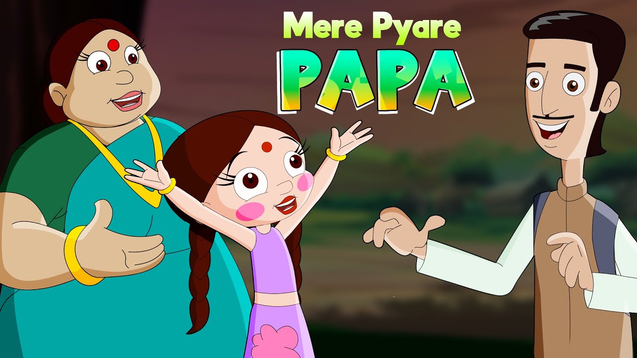 Chhota Bheem - Mere Pyare Papa | छुटकी के पापा | Cartoons for Kids in Hindi  - YouTube