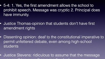 Morse v Fredrick (2007)  Overview