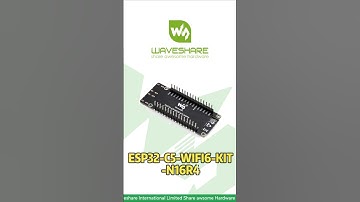 ESP32-C5-WIFI6-KIT-N16R4,Supports ESP-IDF & Arduino IDE,240MHz RISC-V Chip#waveshare #esp32 #esp32c5