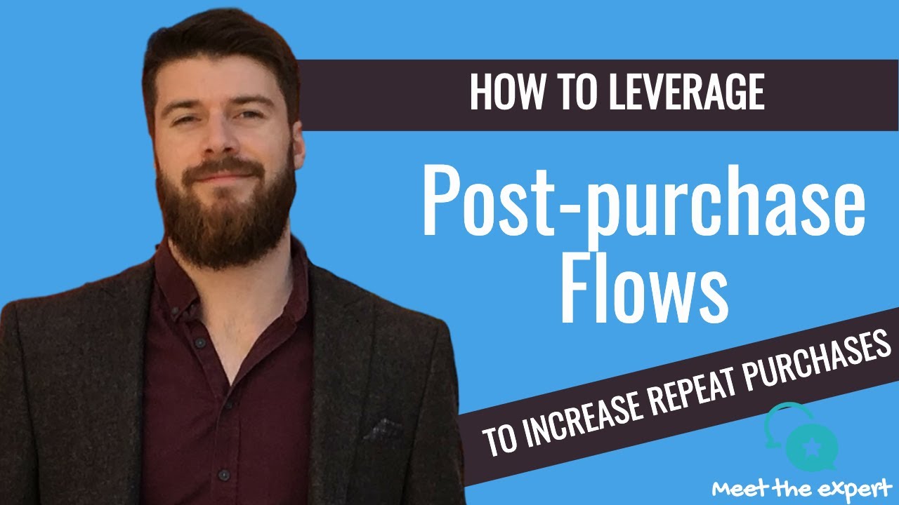 Increase repeat purchases with post-purchase flow | Ecommerce Marketing ...