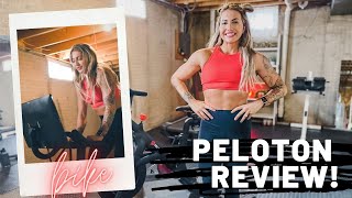 VLOGMAS Ep.7 | THE OFFICIAL @OnePeloton REVIEW! Take My First Ride With Me!