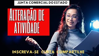 Como Preencher O Requerimento De Alteração De Atividade No Sistema Da Juceb