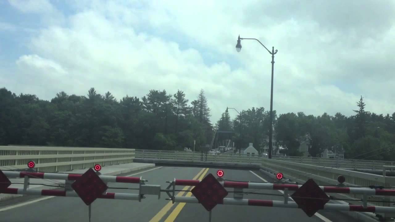 Hines Bridge Opening Newburyport, Ma - YouTube