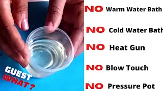 Resin Bubble\/ Best and Easiest Way To Remove Resin Bubble