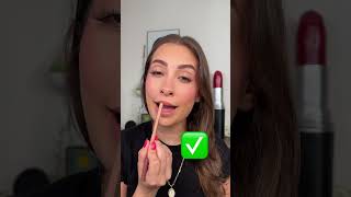 How to overline your lips: lip flip technique