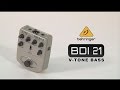BEHRINGER / ベース用プリアンプDI BDI21 V-Tone Bass