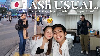 #AShUSUAL: REPH’S BIRTHDAY, FLYING TO JAPAN, DYLAN’S COLLEGE DORM! | ASHLEY SANDRINE